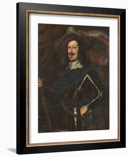 Portrait of Ferdinando II De' Medici, Grand Duke of Tuscany (1610-167)-Justus Sustermans-Framed Giclee Print