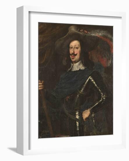 Portrait of Ferdinando II De' Medici, Grand Duke of Tuscany (1610-167)-Justus Sustermans-Framed Giclee Print