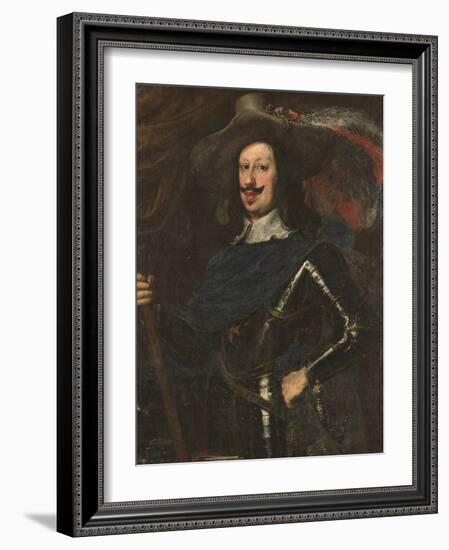 Portrait of Ferdinando II De' Medici, Grand Duke of Tuscany (1610-167)-Justus Sustermans-Framed Giclee Print