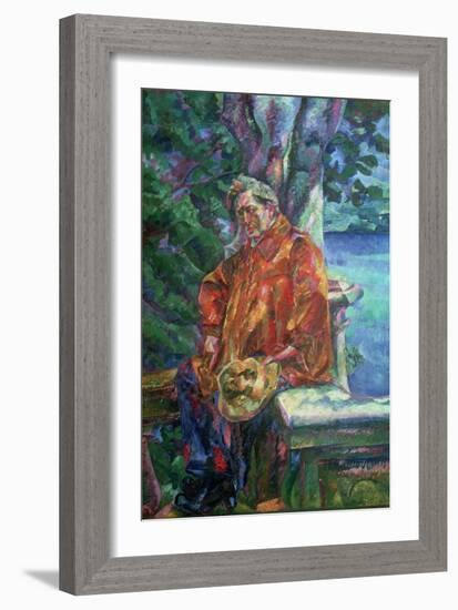 Portrait of Ferruccio Busoni 1916-Umberto Boccioni-Framed Giclee Print