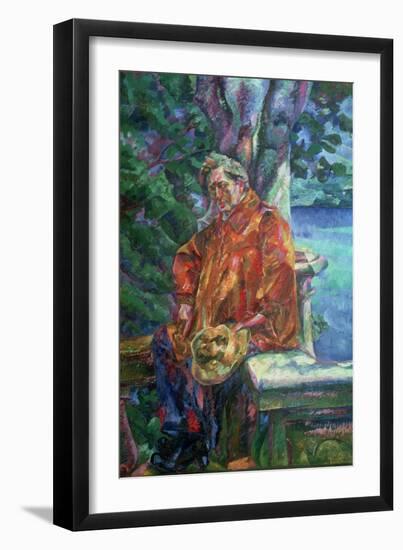 Portrait of Ferruccio Busoni 1916-Umberto Boccioni-Framed Giclee Print