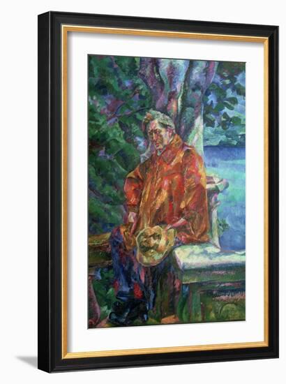 Portrait of Ferruccio Busoni 1916-Umberto Boccioni-Framed Giclee Print