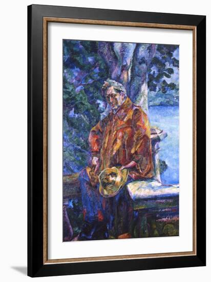 Portrait of Ferruccio Busoni, 1916-Umberto Boccioni-Framed Giclee Print