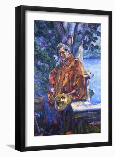 Portrait of Ferruccio Busoni, 1916-Umberto Boccioni-Framed Giclee Print