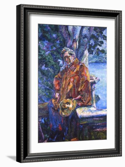 Portrait of Ferruccio Busoni, 1916-Umberto Boccioni-Framed Giclee Print