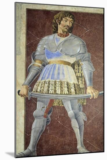 Portrait of Filippo De Scolari, Circa 1451-Andrea Del Castagno-Mounted Giclee Print