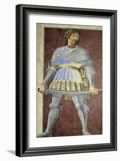 Portrait of Filippo De Scolari, Circa 1451-Andrea Del Castagno-Framed Giclee Print