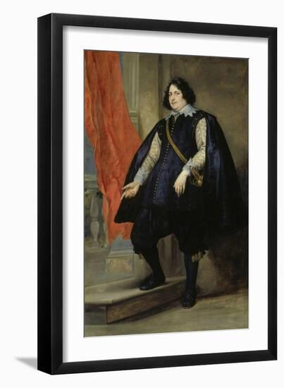 Portrait of Filips de Godines-Anthonis van Dyck-Framed Giclee Print