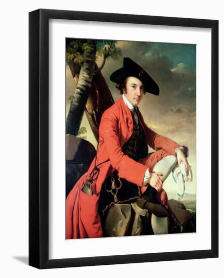 Portrait of Fleetwood Hesketh (1738-69) 1769-Joseph Wright of Derby-Framed Giclee Print