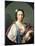 Portrait of Flora Macdonald, 18th Century-Allan Ramsay-Mounted Giclee Print