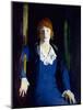 Portrait of Florence Pierce, 1914-George Bellows-Mounted Giclee Print