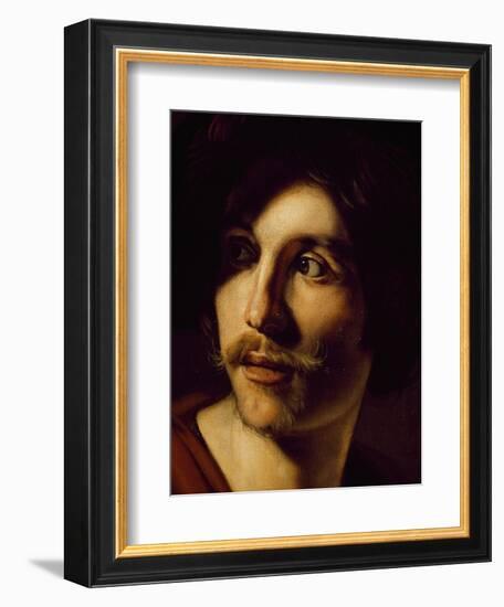 Portrait of Flutist-Nicolas Tournier-Framed Giclee Print