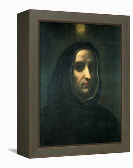 Portrait of Fra Angelico-Carlo Dolci-Framed Premier Image Canvas