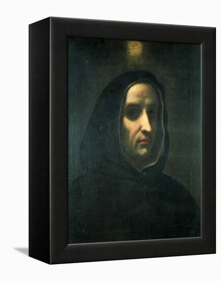 Portrait of Fra Angelico-Carlo Dolci-Framed Premier Image Canvas