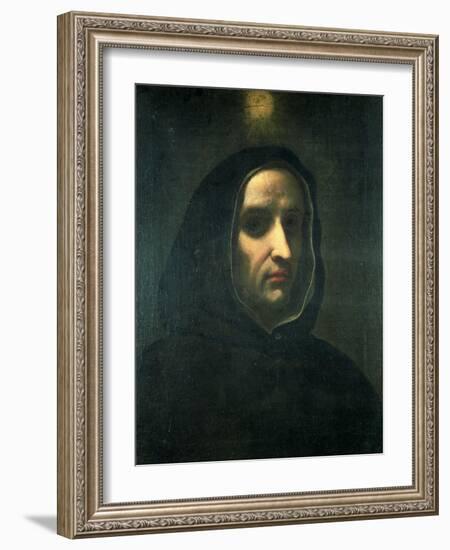 Portrait of Fra Angelico-Carlo Dolci-Framed Giclee Print