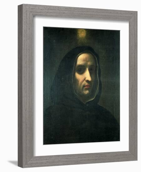 Portrait of Fra Angelico-Carlo Dolci-Framed Giclee Print