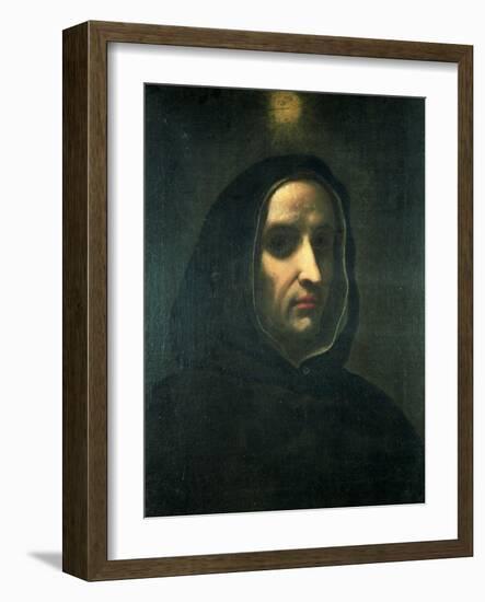 Portrait of Fra Angelico-Carlo Dolci-Framed Giclee Print