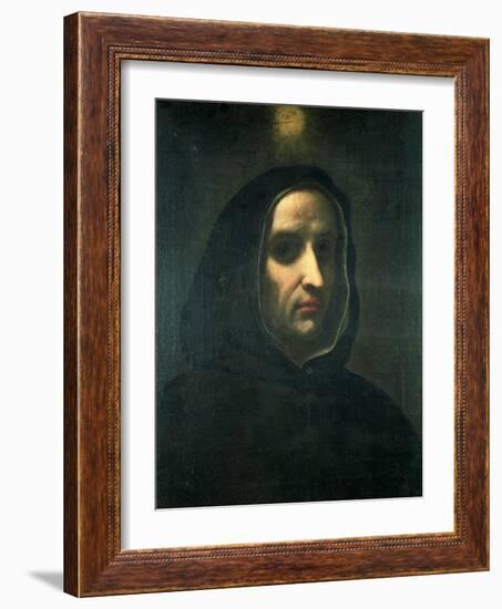 Portrait of Fra Angelico-Carlo Dolci-Framed Giclee Print