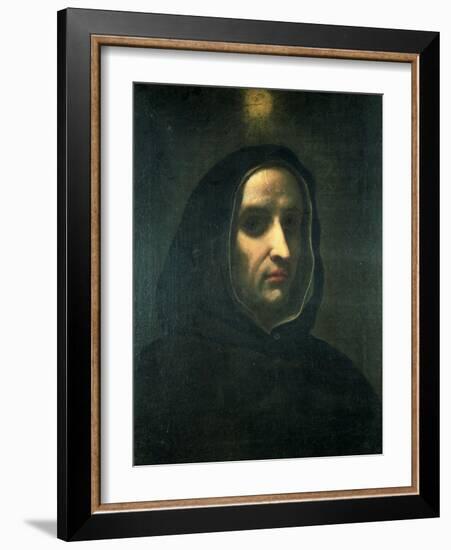 Portrait of Fra Angelico-Carlo Dolci-Framed Giclee Print