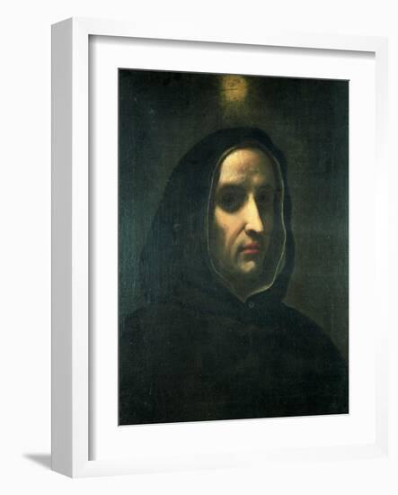 Portrait of Fra Angelico-Carlo Dolci-Framed Giclee Print