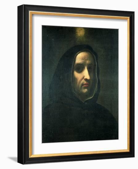 Portrait of Fra Angelico-Carlo Dolci-Framed Giclee Print