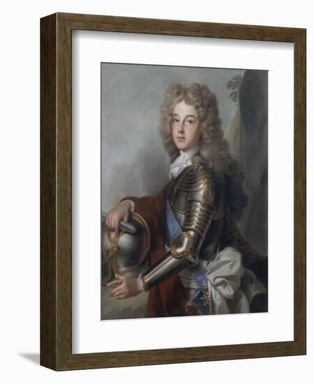 Portrait of France Philip, Duke of Anjou (1683-1746)-Joseph Vivien-Framed Giclee Print