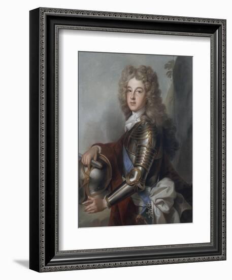 Portrait of France Philip, Duke of Anjou (1683-1746)-Joseph Vivien-Framed Giclee Print