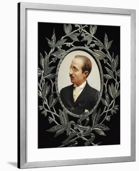 Portrait of Francesco Cilea-null-Framed Giclee Print