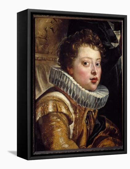 Portrait of Francesco IV Gonzaga, Duke of Mantua, 1604-1605 (Painting)-Peter Paul Rubens-Framed Premier Image Canvas