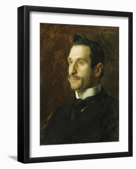 Portrait of Francesco Romano, 1904-Thomas Cowperthwait Eakins-Framed Giclee Print