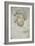 Portrait of Francis I (1494-1547), King of France Par Clouet, Jean (C. 1485-1541). Black Chalk and-Jean Clouet-Framed Giclee Print