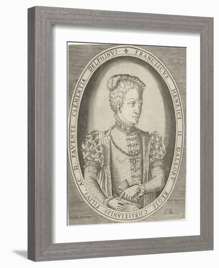 Portrait of Francis II of France (1544-156)-Pieter van der Heyden-Framed Giclee Print