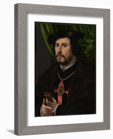 Portrait of Francisco De Los Cobos Y Molina, Ca 1530-Jan Gossaert-Framed Giclee Print