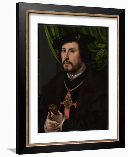Portrait of Francisco De Los Cobos Y Molina, Ca 1530-Jan Gossaert-Framed Giclee Print