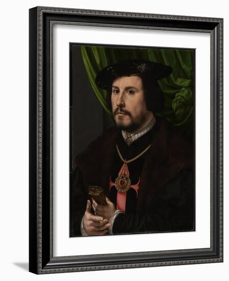 Portrait of Francisco De Los Cobos Y Molina, Ca 1530-Jan Gossaert-Framed Giclee Print