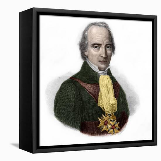 Portrait of Francois Barbe-Marbois, marquis de Barbe Marbois (1745-1837) french politician-French School-Framed Premier Image Canvas