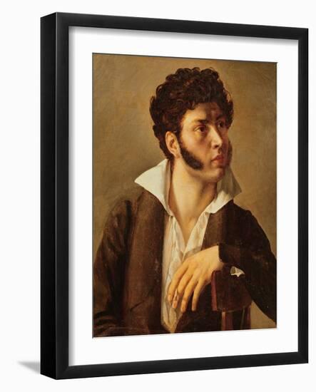 Portrait of Francois-Barnabe Campmas-Baron Pierre-Narcisse Guerin-Framed Giclee Print