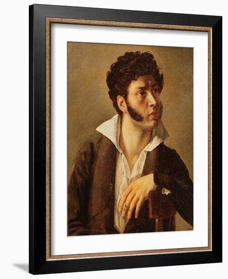 Portrait of Francois-Barnabe Campmas-Baron Pierre-Narcisse Guerin-Framed Giclee Print