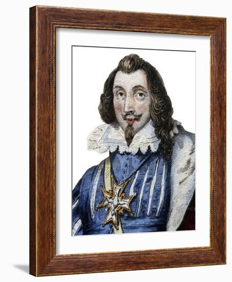 Portrait of Francois de Bassompierre (1579-1646), French courtier and Marshal-French School-Framed Giclee Print