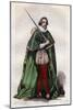 Portrait of Francois de Bonne, duc de Lesdiguieres, French soldier and Constable of France-French School-Mounted Giclee Print