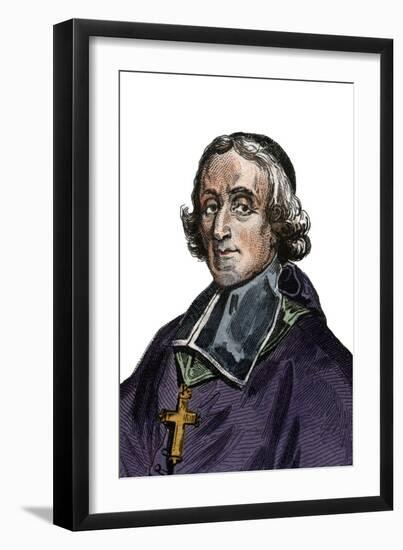 Portrait of Francois de Pons de Salignac de La Mothe Fenelon-French School-Framed Giclee Print