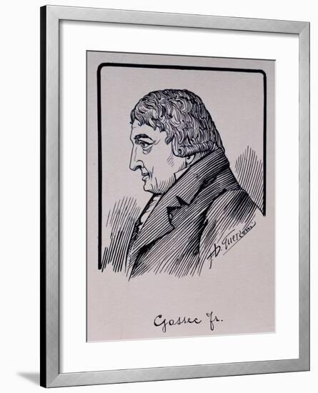 Portrait of Francois-Joseph Gossec-null-Framed Giclee Print