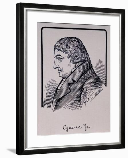 Portrait of Francois-Joseph Gossec-null-Framed Giclee Print