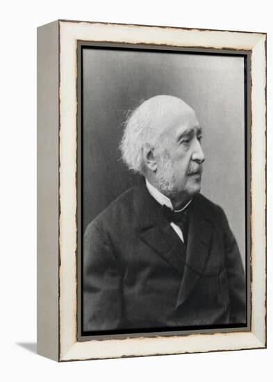 Portrait of Francois Jules Suisse (Jules Simon) (1814-1896), French statesman and philosopher-French Photographer-Framed Premier Image Canvas