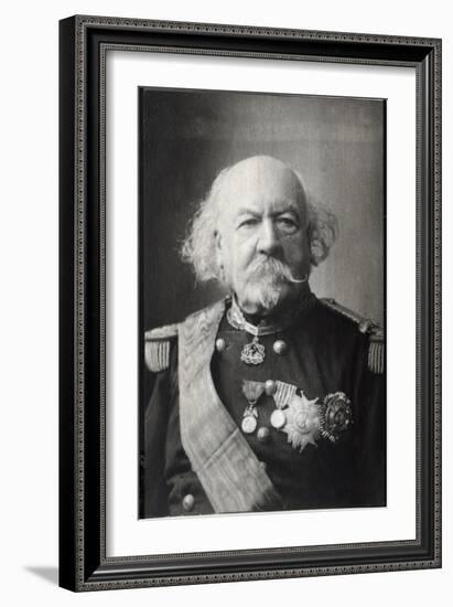 Portrait of Francois Marcellin Certain de Canrobert (1809-1895), marshal of France-French Photographer-Framed Giclee Print