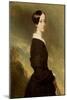 Portrait of Francoise Caroline De Bourbon Bragance, Princess of Joinville (1824-1898) Painting by X-Franz Xaver Winterhalter-Mounted Giclee Print