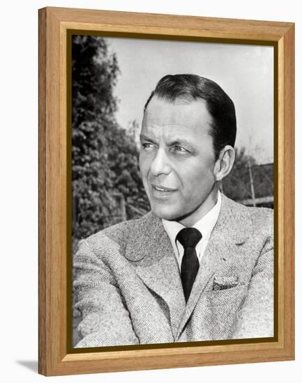 Portrait of Frank Sinatra-null-Framed Premier Image Canvas