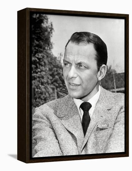 Portrait of Frank Sinatra-null-Framed Premier Image Canvas