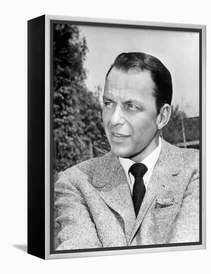 Portrait of Frank Sinatra-null-Framed Premier Image Canvas