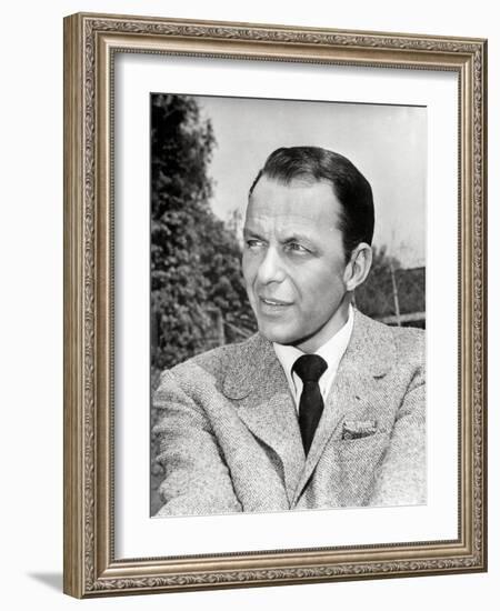 Portrait of Frank Sinatra-null-Framed Photographic Print